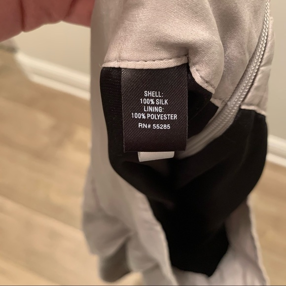 Pleated Full Silk Skirt - Picture 3 of 4